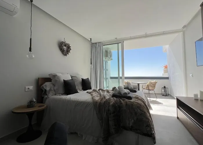 Boutique Studio, Sea Views Of Vistas And Free Wifi Appartement