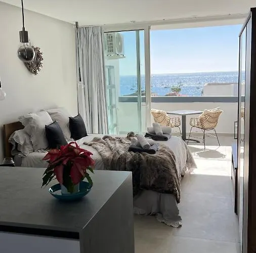 Boutique Studio, Sea Views Of Vistas And Free Wifi Playa de las Americas (Tenerife)